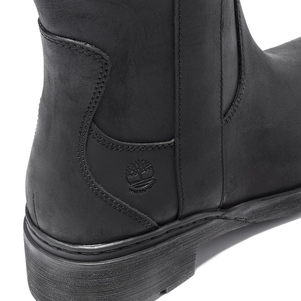 Botas Tacon Timberland Mujer Graceyn Waterproof Negras - Chile KBW-819264